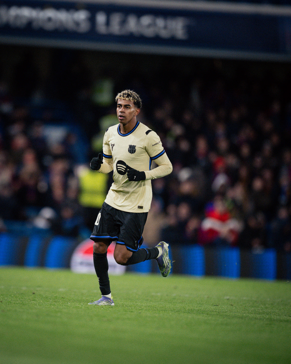 LAMINE YAMAL | UCL Camiseta hombre segunda equipación 25/26 FC Barcelona x Kobe Bryant - Edición Jugador