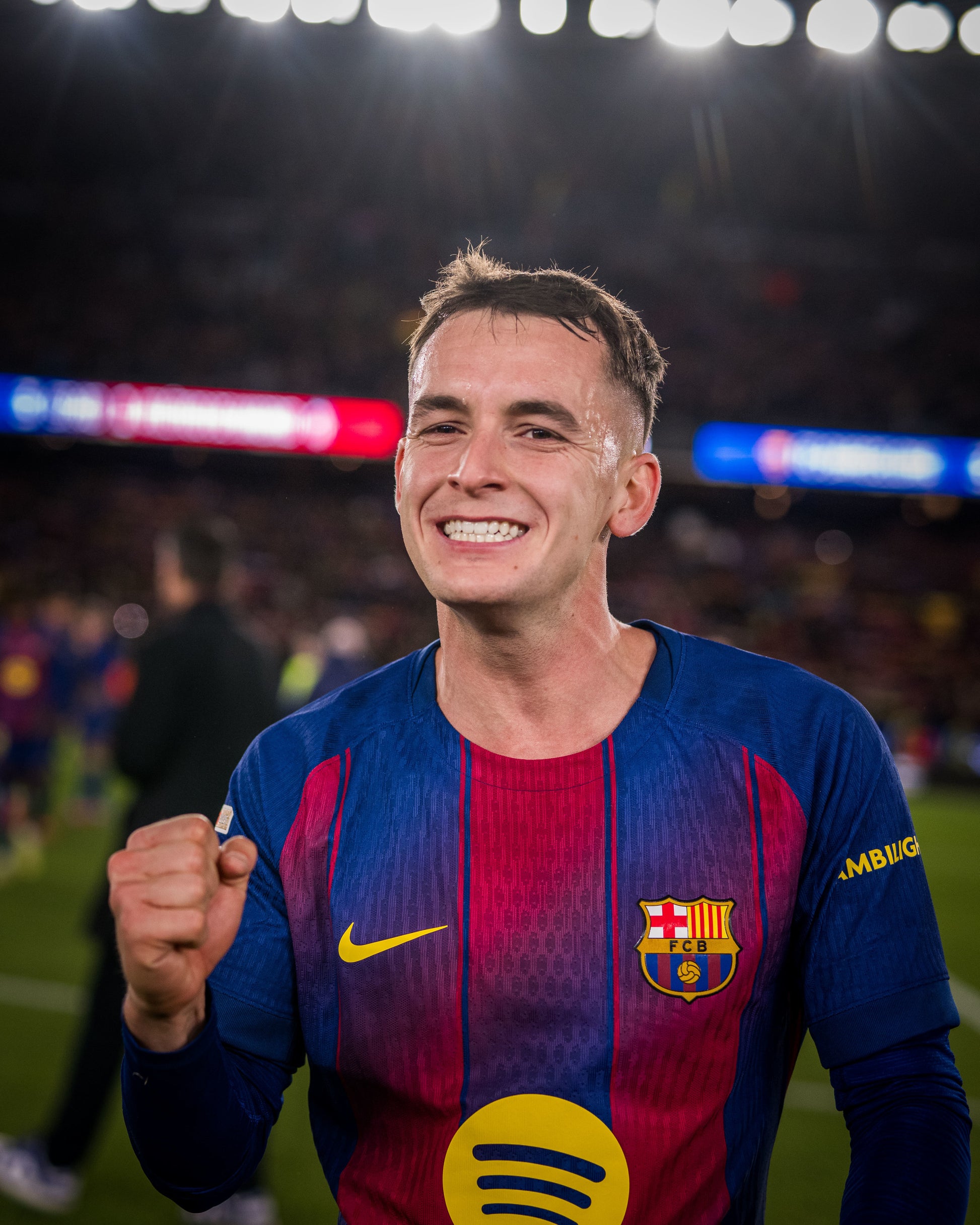 M. CASADÓ |UCL Maillot homme domicile 25/26 FC Barcelona - Édition Joueur