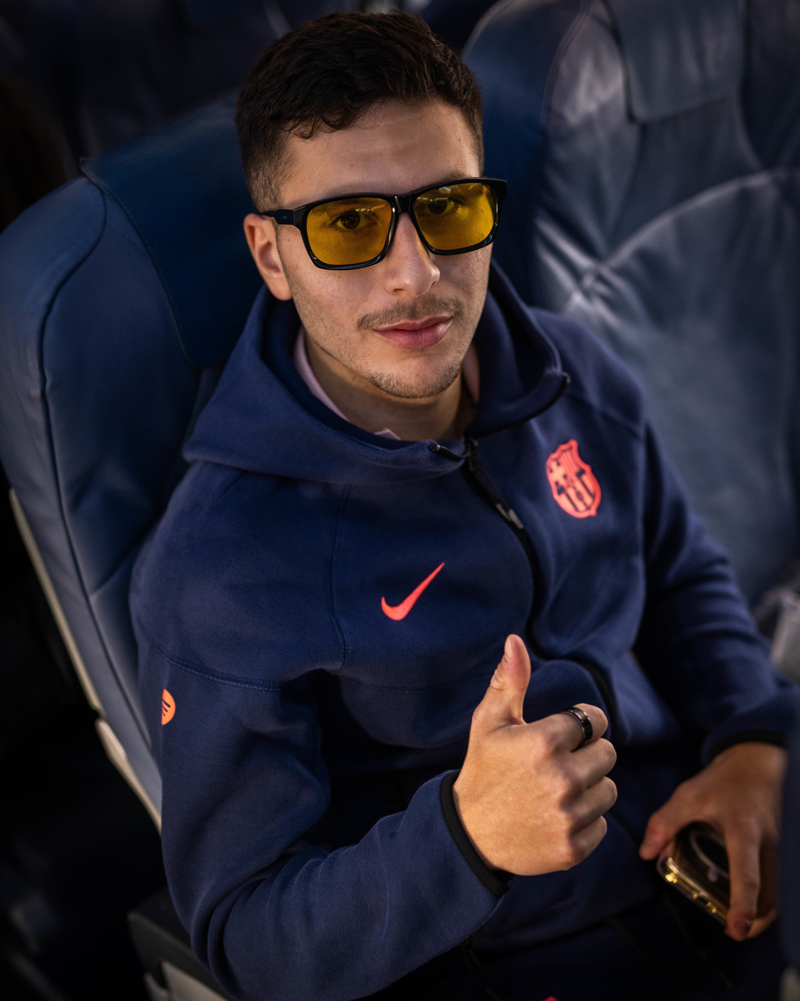Pedri FC Barcelona Long Sleeve Home Match Shirt 2025-26 LaLiga
