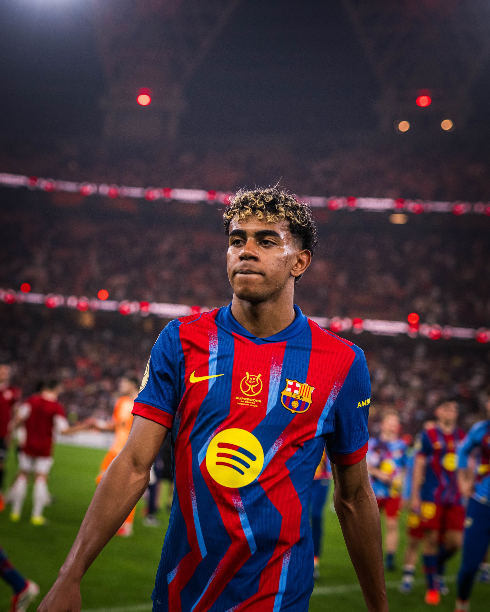 LAMINE YAMAL | UCL Men's fourth jersey 25/26 FC Barcelona - Player's Edition