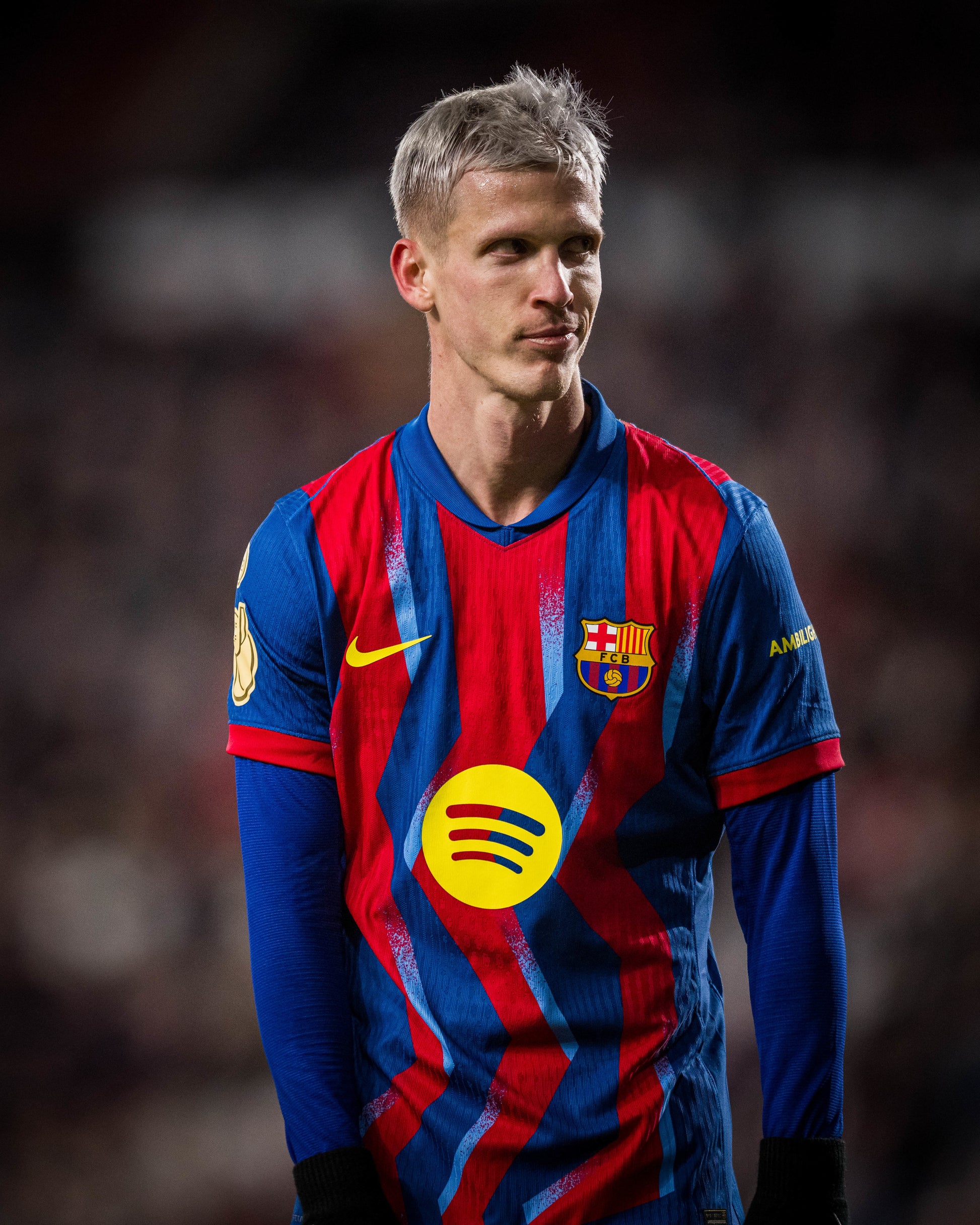 DANI OLMO | UCL Maillot Fourth 25/26 FC Barcelona - Édition Joueur