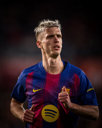 OLMO | UCL Camiseta hombre primera equipación 25/26 FC Barcelona - Edición Jugador
