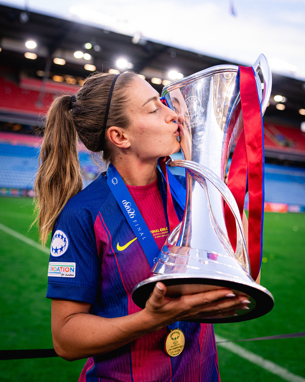 ALEXIA | UWCL Camiseta mujer primera equipación 25/26 FC Barcelona - Edición Jugador