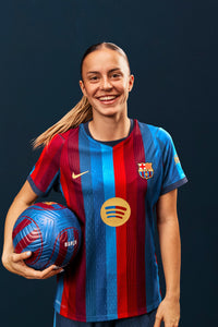 SERRAJORDI | UWCL Camiseta mujer primera equipación 26/27 FC Barcelona - Edición Jugador