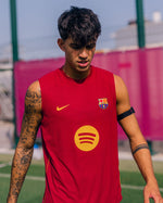 Camiseta de tirantes de entrenamiento de hombre FC Barcelona 26/27 - Edición Jugador