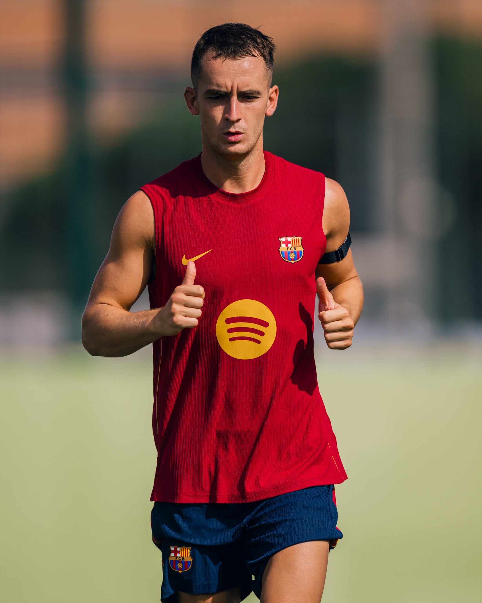 Camiseta de tirantes de entrenamiento de hombre FC Barcelona 26/27 - Edición Jugador