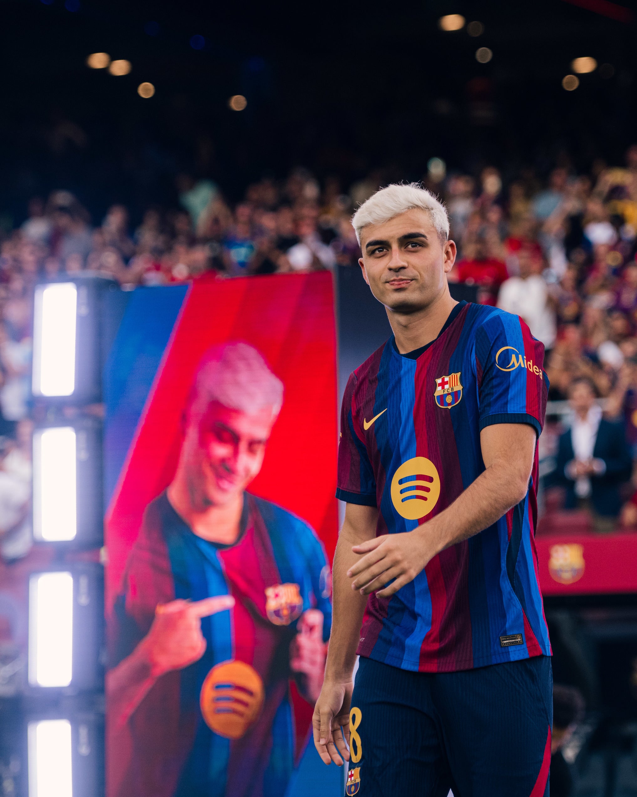 PEDRI | UCL Camiseta hombre primera equipación 26/27 FC Barcelona - Edición Jugador