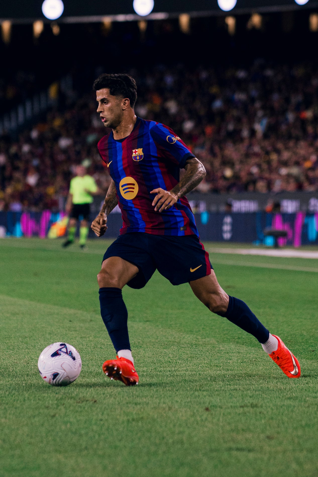 JOÃO CANCELO | UCL Men's home jersey 26/27 FC Barcelona - Player Edition