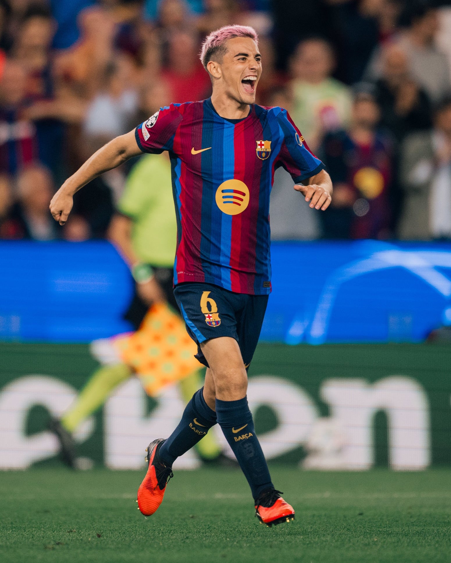 GAVI | UCL Camiseta hombre primera equipación 26/27 FC Barcelona - Edición Jugador