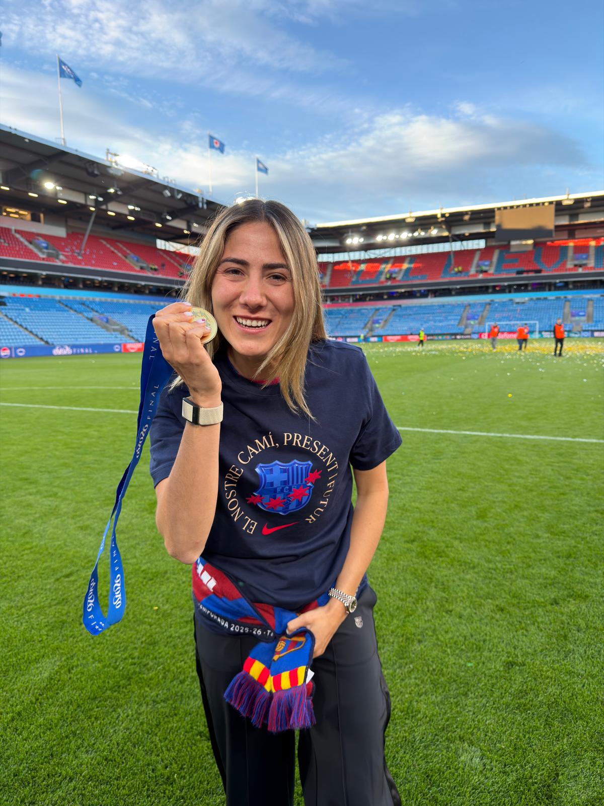 T-shirt Championnes UWCL 2026 Barça