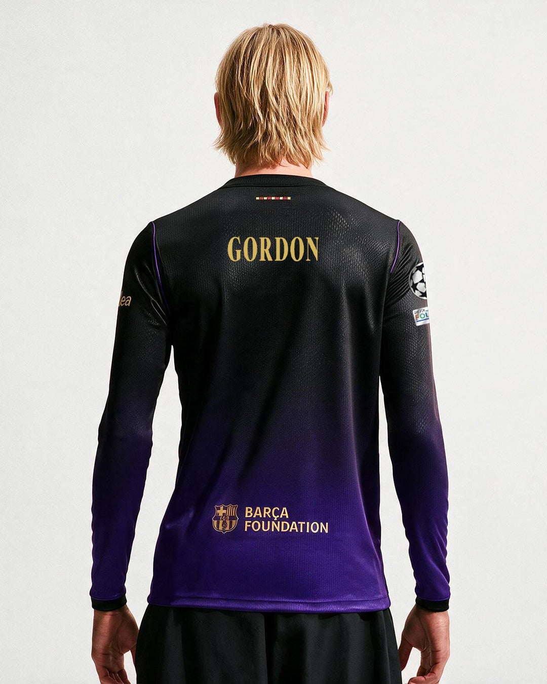 GORDON | UCL Mens away jersey FC Barcelona x Kobe Bryant 26/27 - Long Sleeve