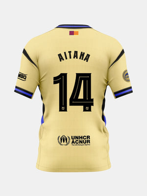 AITANA | Liga F Maillot femme extérieur 25/26 FC Barcelona x Kobe Bryant
