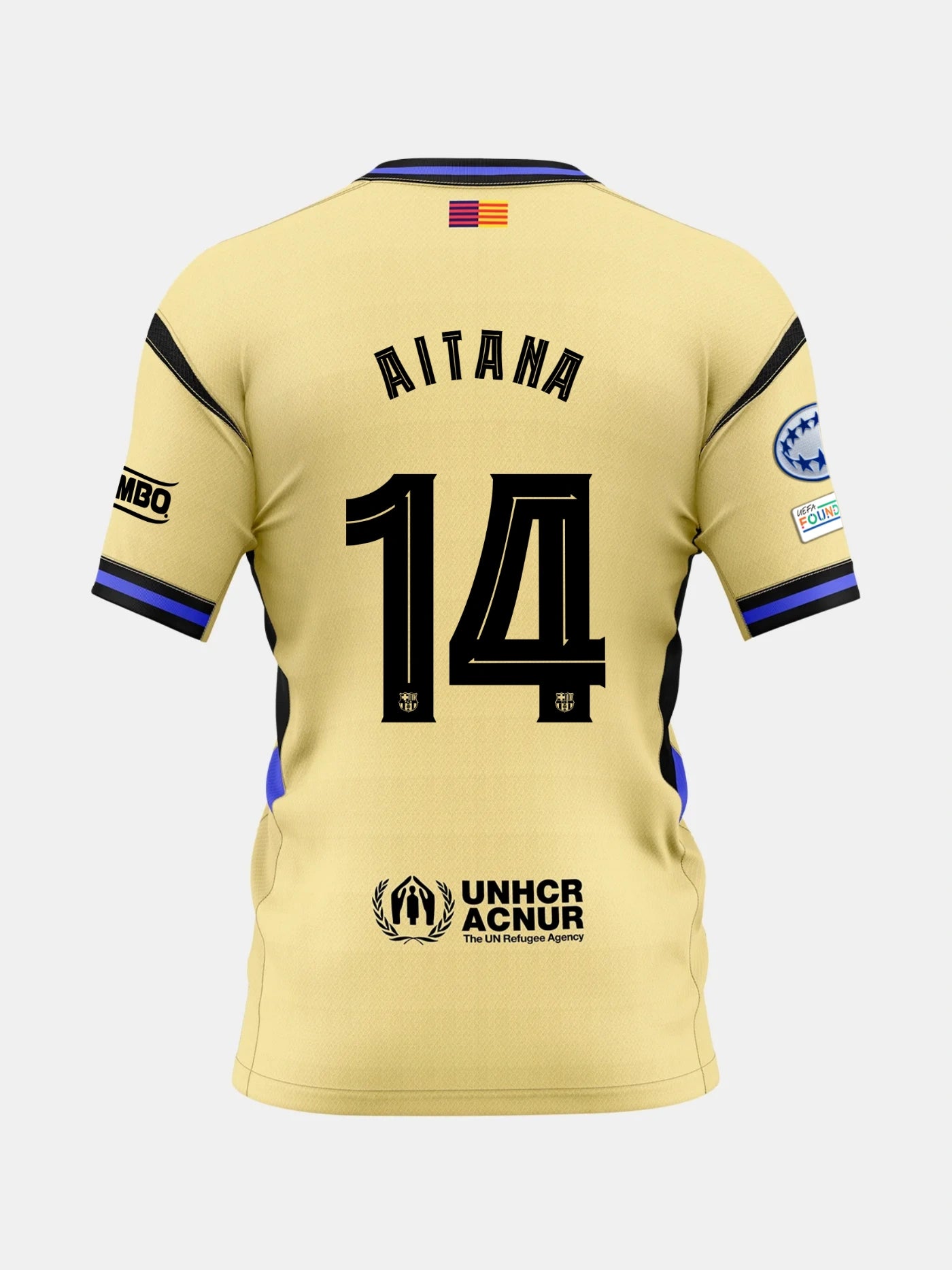AITANA | UWCL Women's away jersey 25/26 FC Barcelona x Kobe Bryant