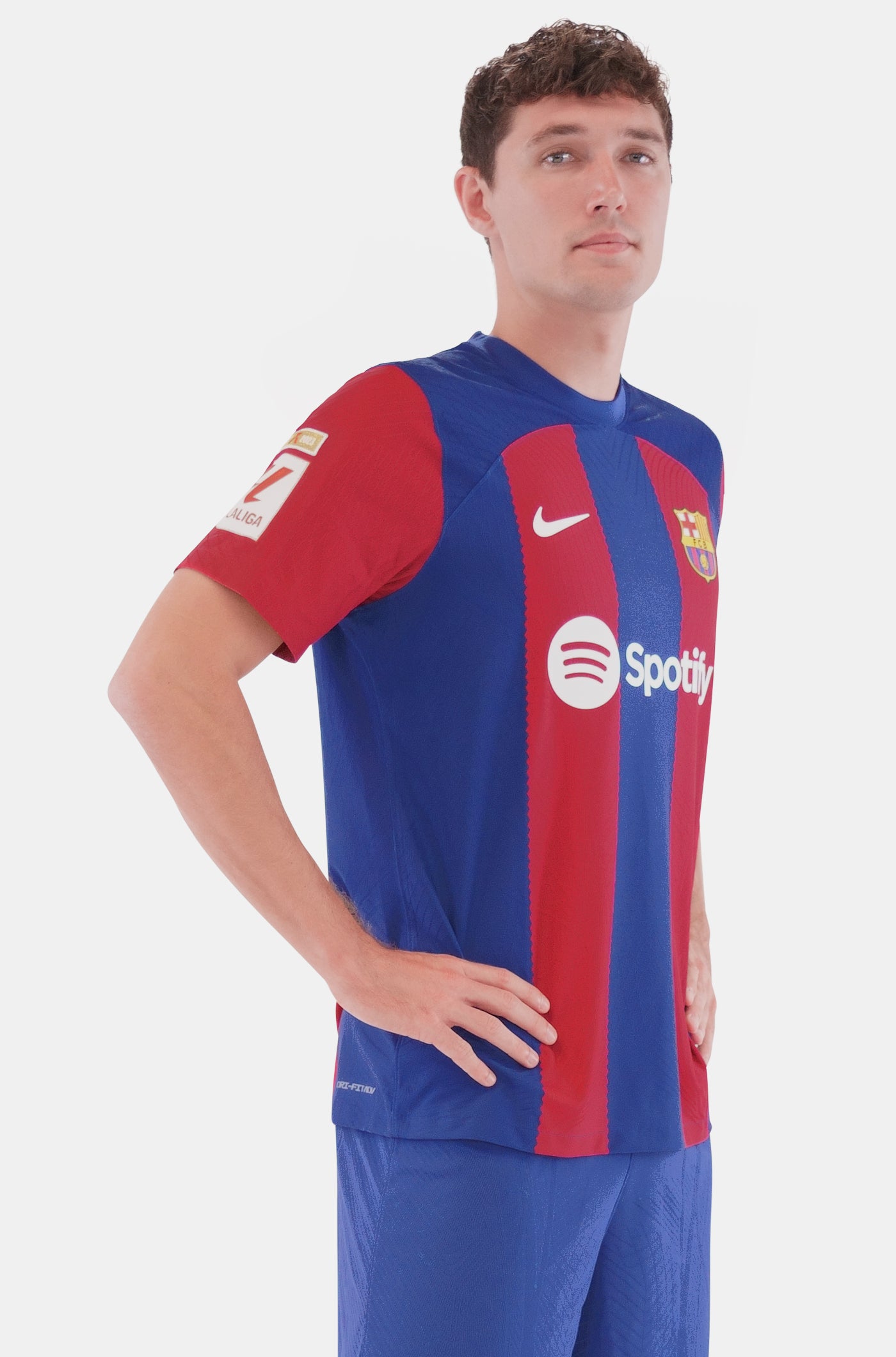 LFP FC Barcelona home shirt 23/24 Player's Edition - CHRISTENSEN