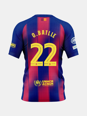 O. BATLLE | UWCL Camiseta hombre primera equipación 25/26 FC Barcelona