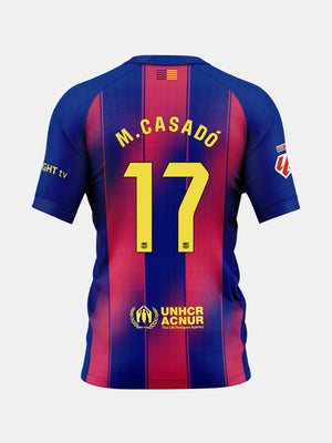 M. CASADÓ |La Liga Men's home jersey 25/26 FC Barcelona