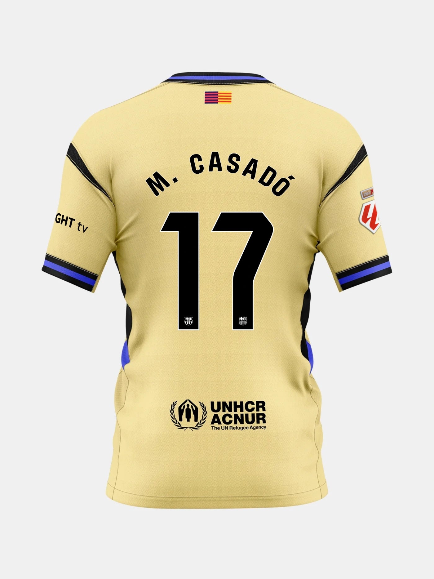 M. CASADÓ | La Liga women's away jersey 25/26 FC Barcelona x Kobe Bryant - Player's Edition