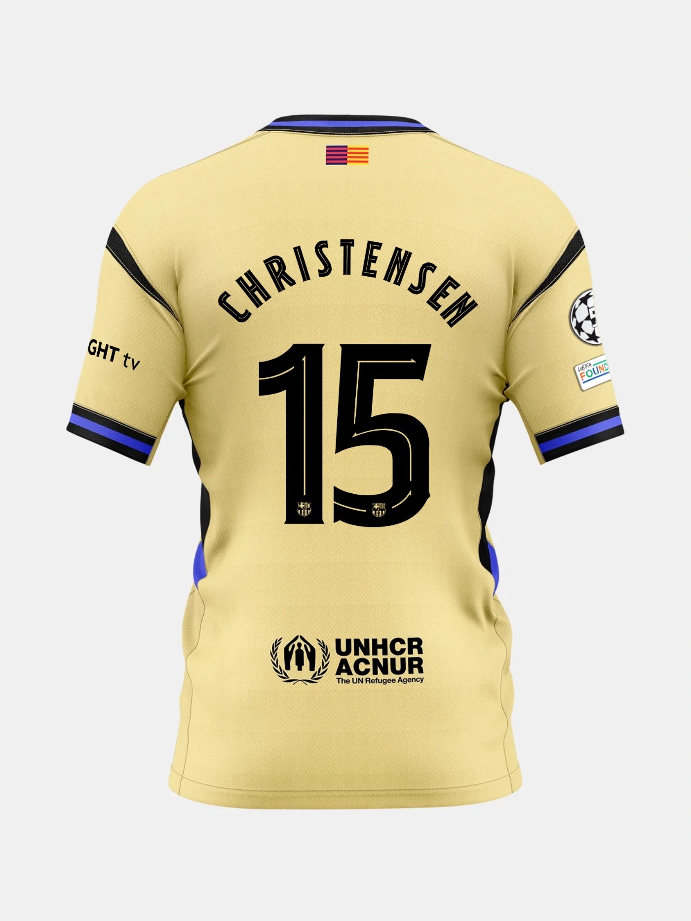 CHRISTENSEN | UCL Junior away jersey 25/26 FC Barcelona x Kobe Bryant