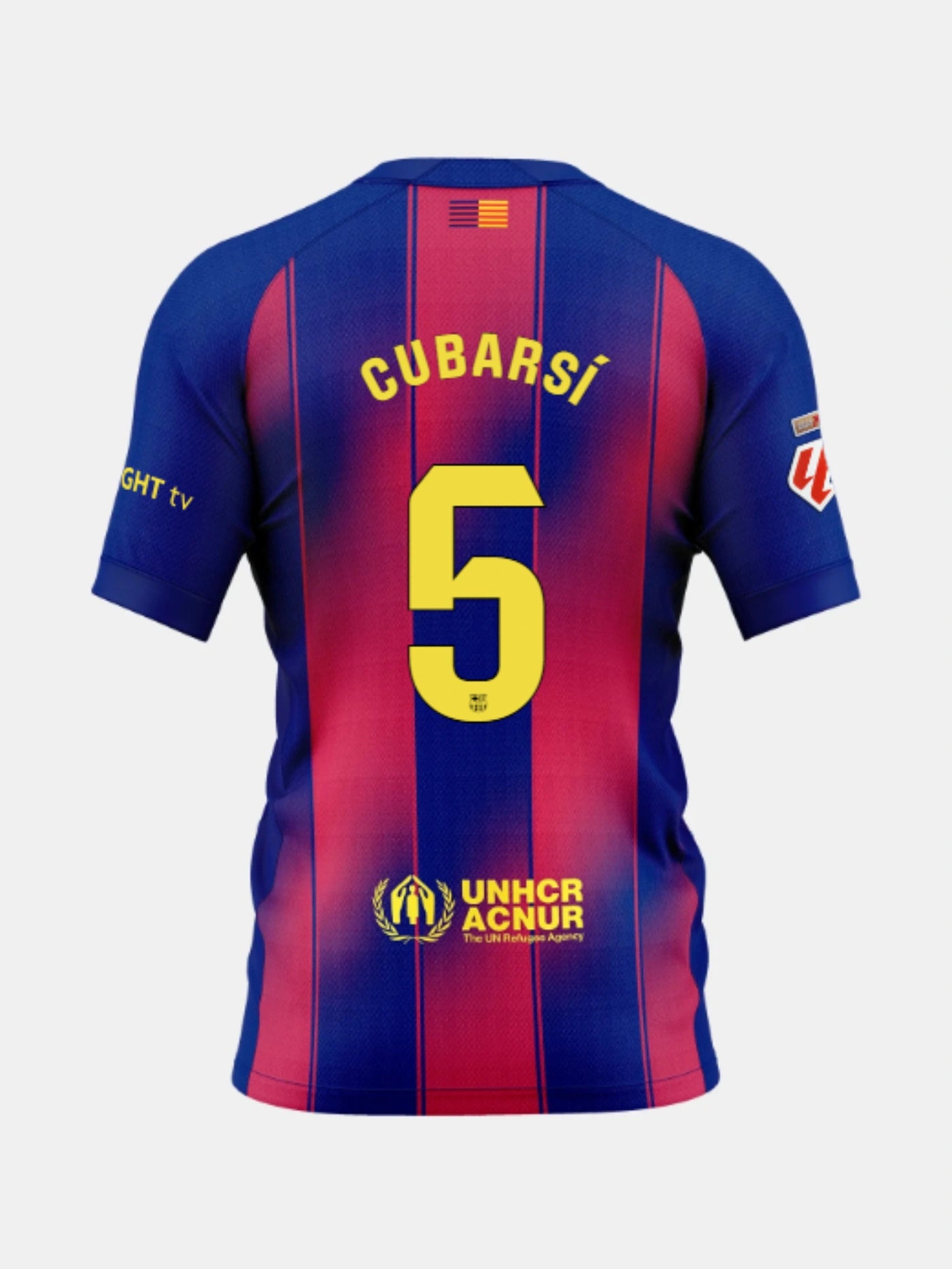 CUBARSÍ | La Liga Men's home jersey 25/26 FC Barcelona Long-sleeve Long-sleeve