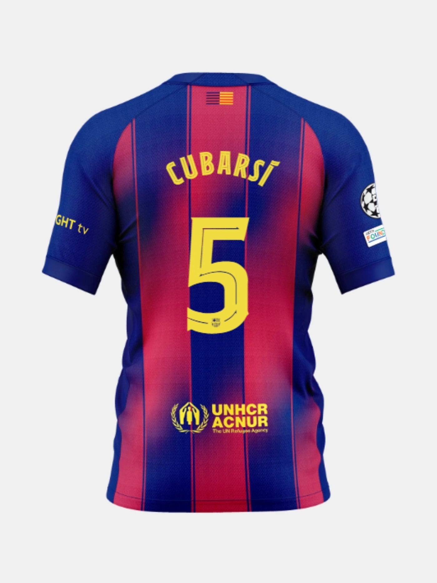 CUBARSÍ | UCL Junior home jersey 25/26 FC Barcelona