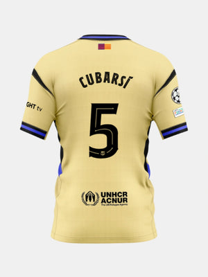 CUBARSÍ | UCL Junior away jersey 25/26 FC Barcelona x Kobe Bryant