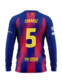 CUBARSÍ | UCL Men's home jersey 25/26 FC Barcelona Long-sleeve Long-sleeve
