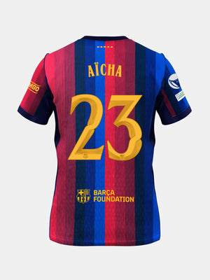 AICHA | UWCL Women's home jersey 26/27 FC Barcelona - Player Edition