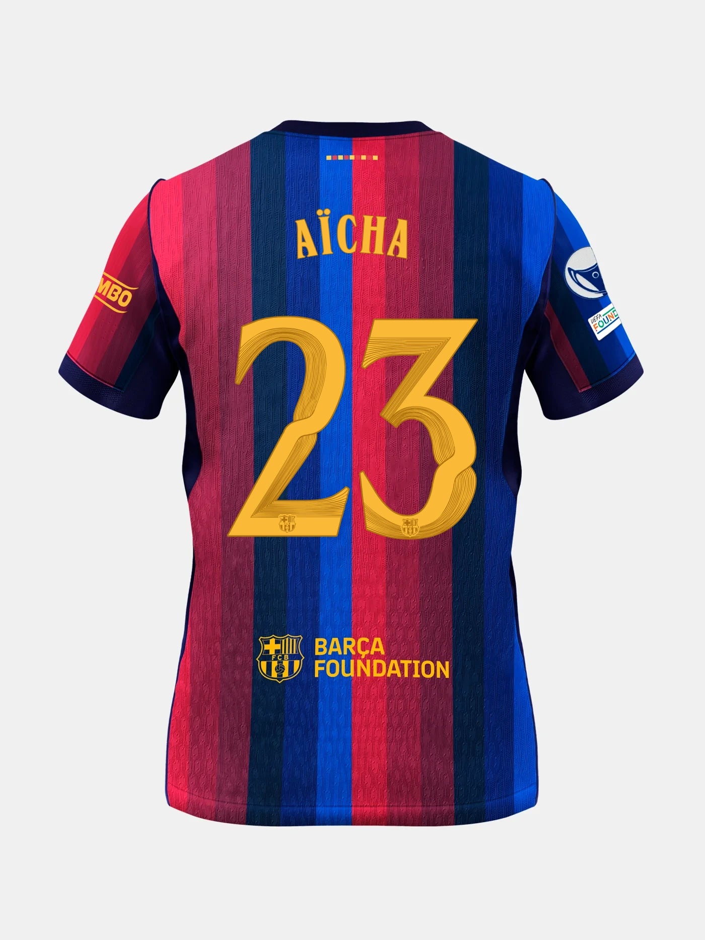 AICHA | UWCL Samarreta dona primer equipament 26/27 FC Barcelona - Edició Jugador