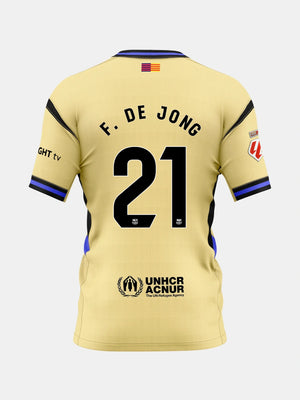F. DE JONG | La Liga Junior away jersey 25/26 FC Barcelona x Kobe Bryant