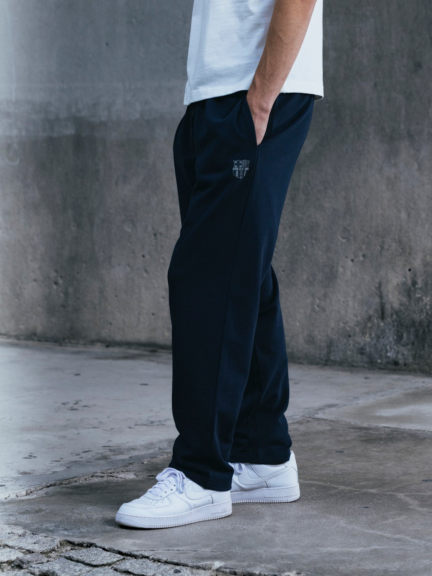 Pantalon bleu marine Barça Organic Goals