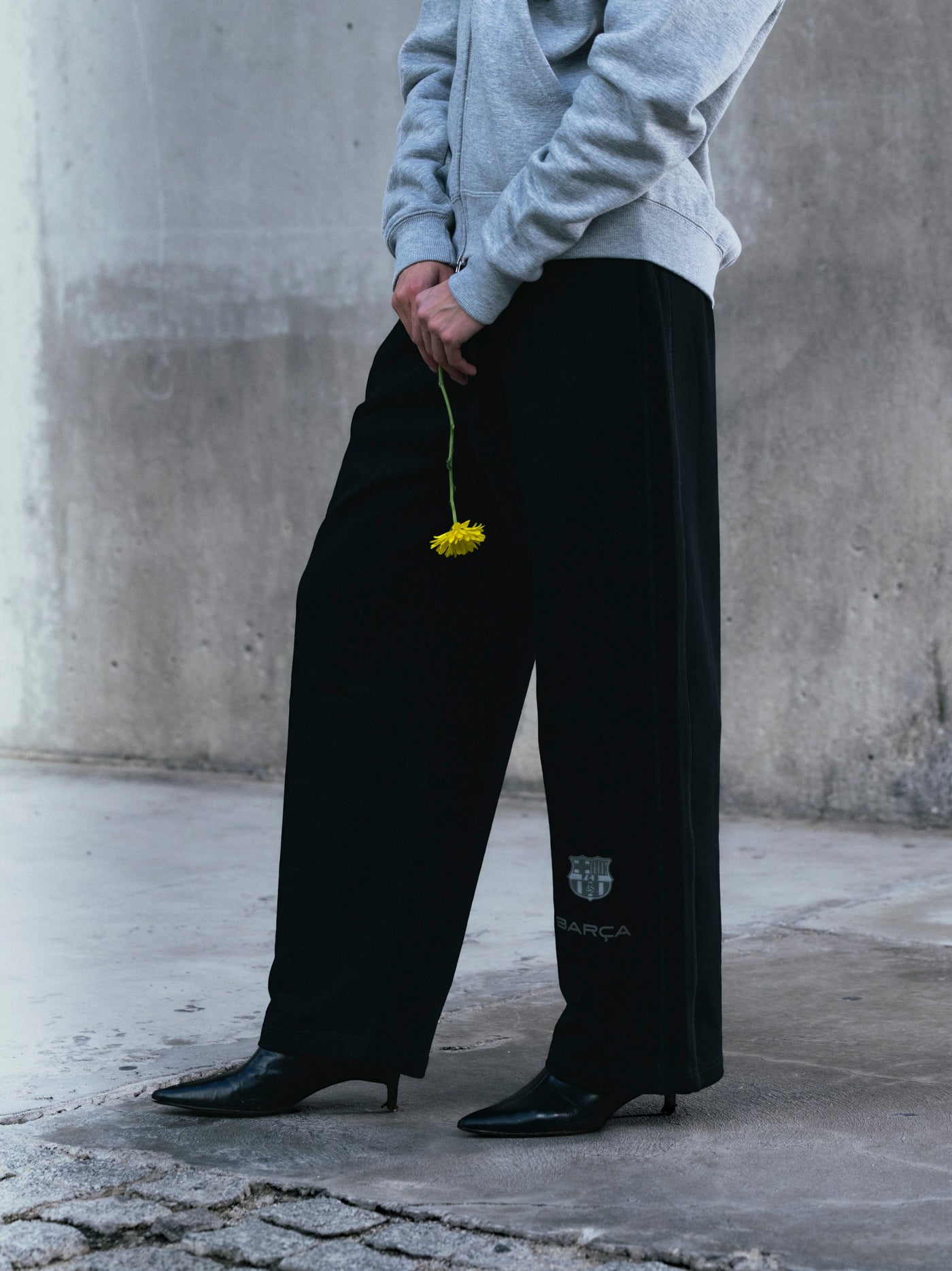 Pantaló negre Barça Organic Goals - Dona