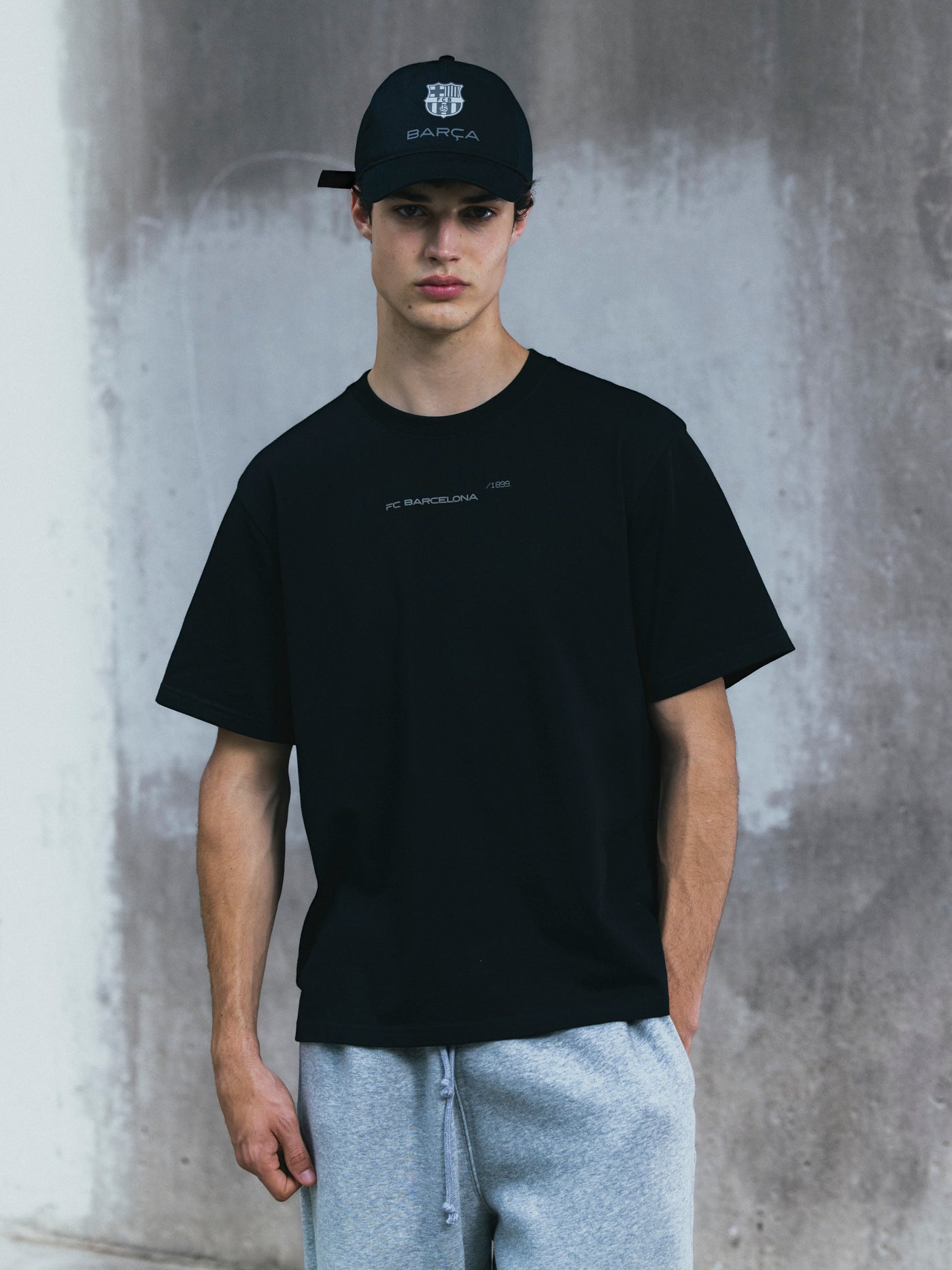 T-shirt Black Barça Organic Goals