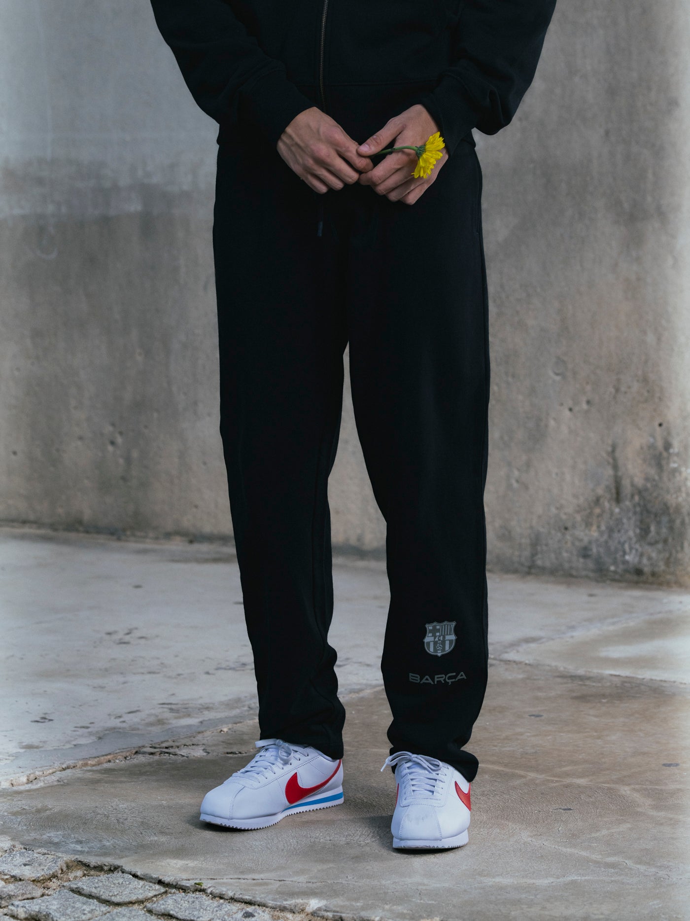 Pantalon noir Barça Organic Goals