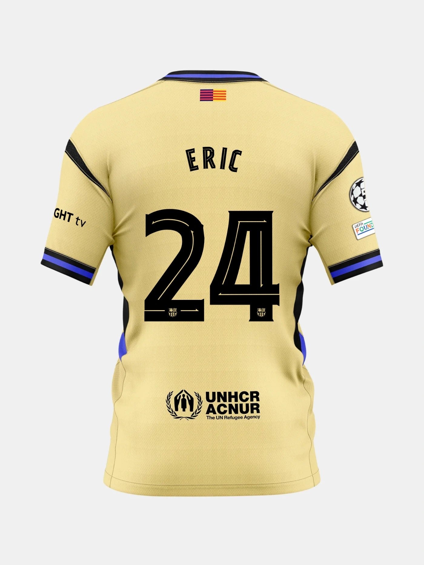 ERIC GARCIA | UCL Junior away jersey 25/26 FC Barcelona x Kobe Bryant