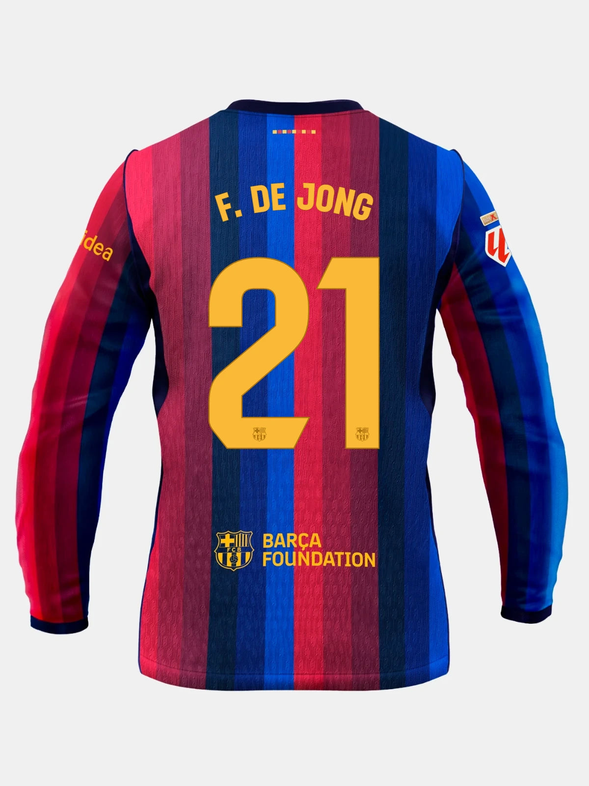 DE JONG | La Liga Samarreta home primer equipament 26/27 FC Barcelona - Màniga llarga