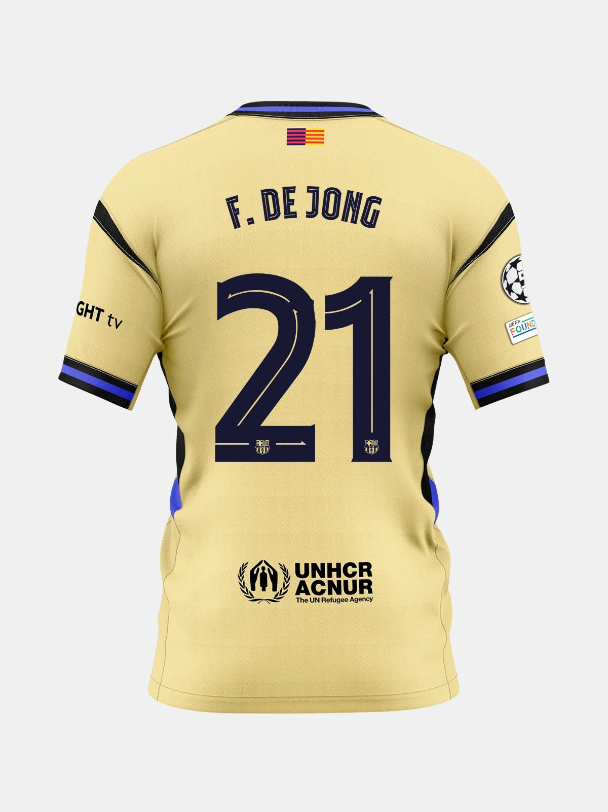 F. DE JONG | UCL Women's away jersey 25/26 FC Barcelona x Kobe Bryant