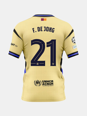 F. DE JONG | UCL Maillot femme extérieur 25/26 FC Barcelona x Kobe Bryant