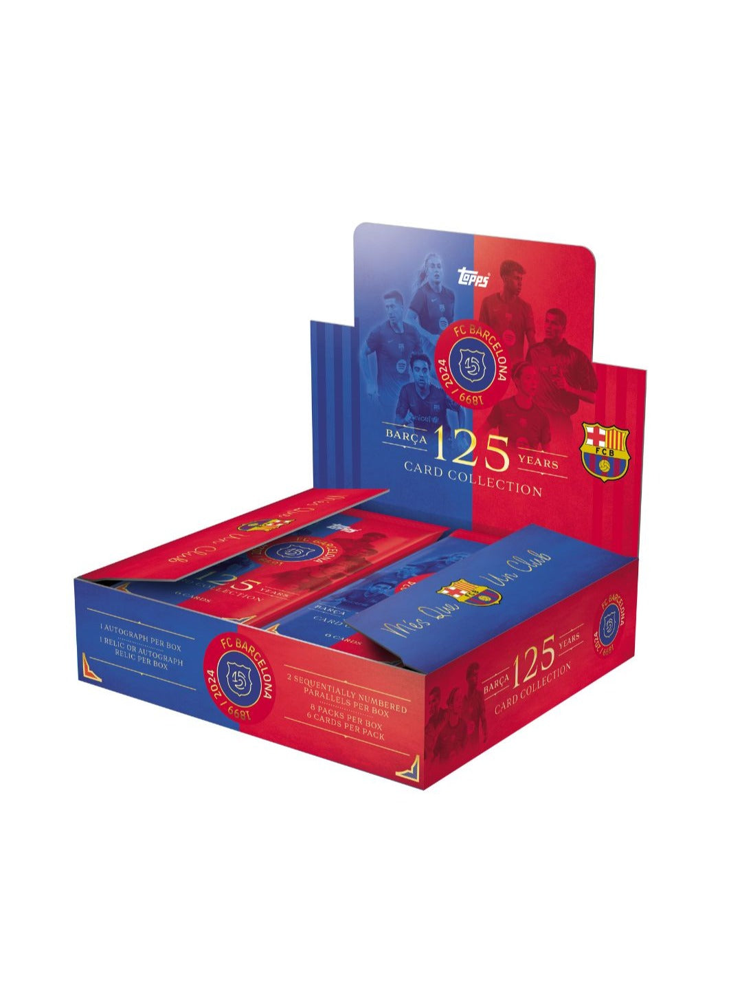 TOPPS 125-jähriges Jubiläum des FC Barcelona - Hobby