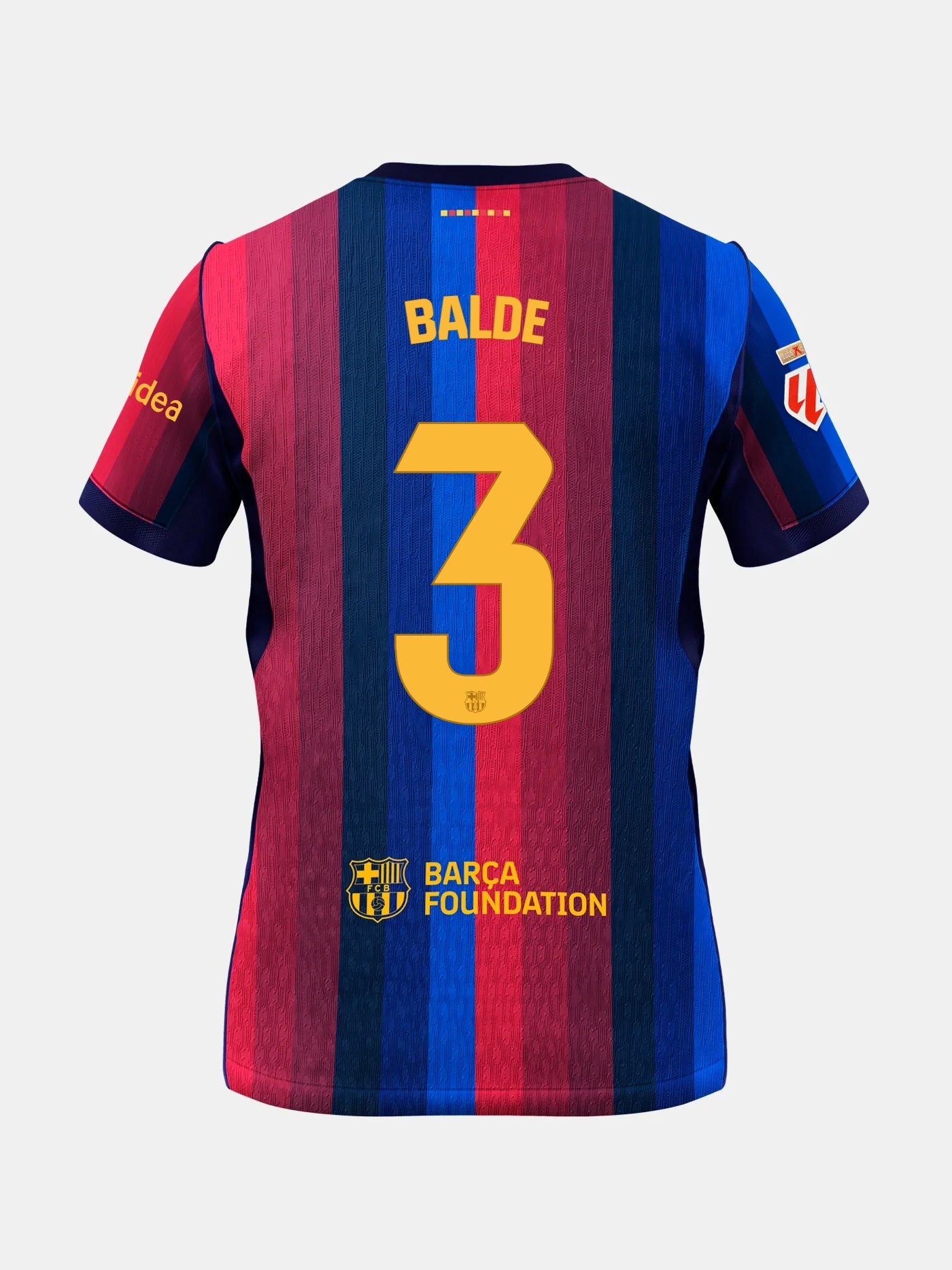 BALDE | La Liga Camiseta hombre primera equipación 26/27 FC Barcelona