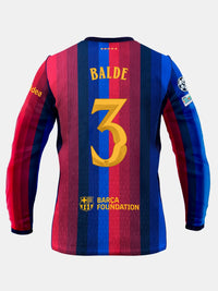 BALDE | UCL Camiseta hombre primera equipación 26/27 FC Barcelona - Manga larga