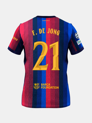 F. DE JONG | UCL Men's home jersey 26/27 FC Barcelona
