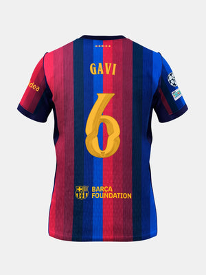GAVI | UCL Samarreta home primer equipament 26/27 FC Barcelona