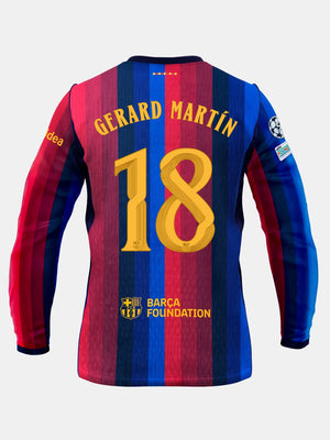 GERARD MARTIN | UCL Maillot homme domicile 26/27 FC Barcelona - Manches longues