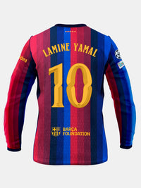 LAMINE YAMAL | UCL Maillot homme domicile 26/27 FC Barcelona - Manches longues