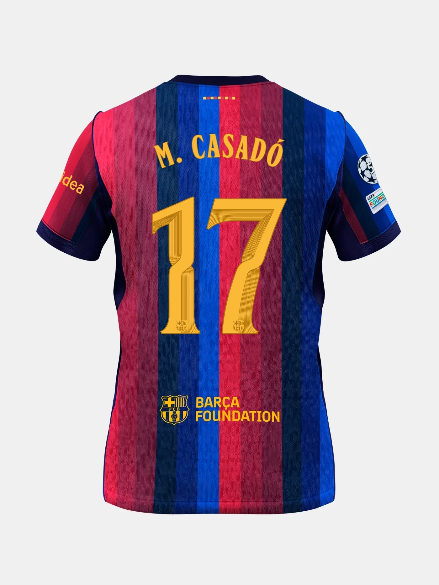 M. CASADÓ | UCL Men's home jersey 26/27 FC Barcelona - Player Edition