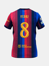 PEDRI | UCL Camiseta hombre primera equipación 26/27 FC Barcelona - Edición Jugador