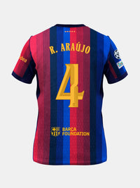R. ARAUJO | UCL Camiseta hombre primera equipación 26/27 FC Barcelona