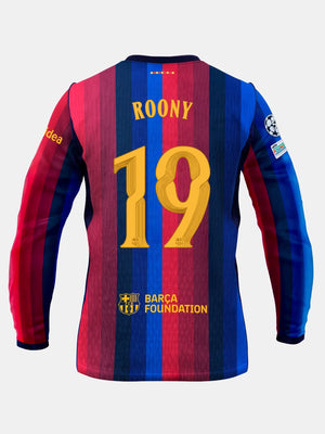 ROONY | UCL Maillot homme domicile 26/27 FC Barcelona - Manches longues