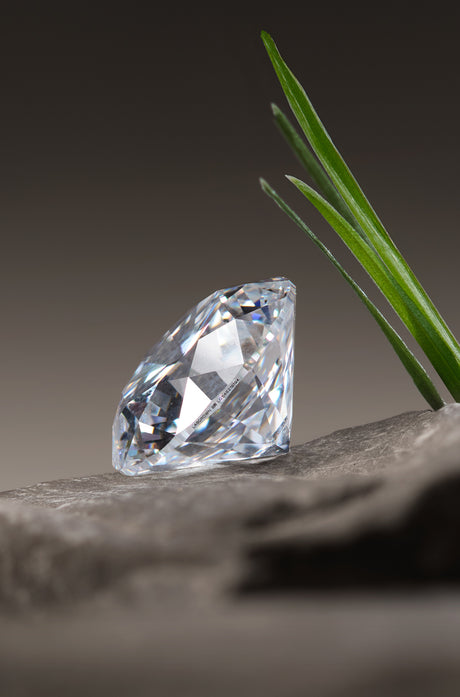 Elegant round gold display case with a transparent lid and black interior cushion, designed to showcase a collectible item.


