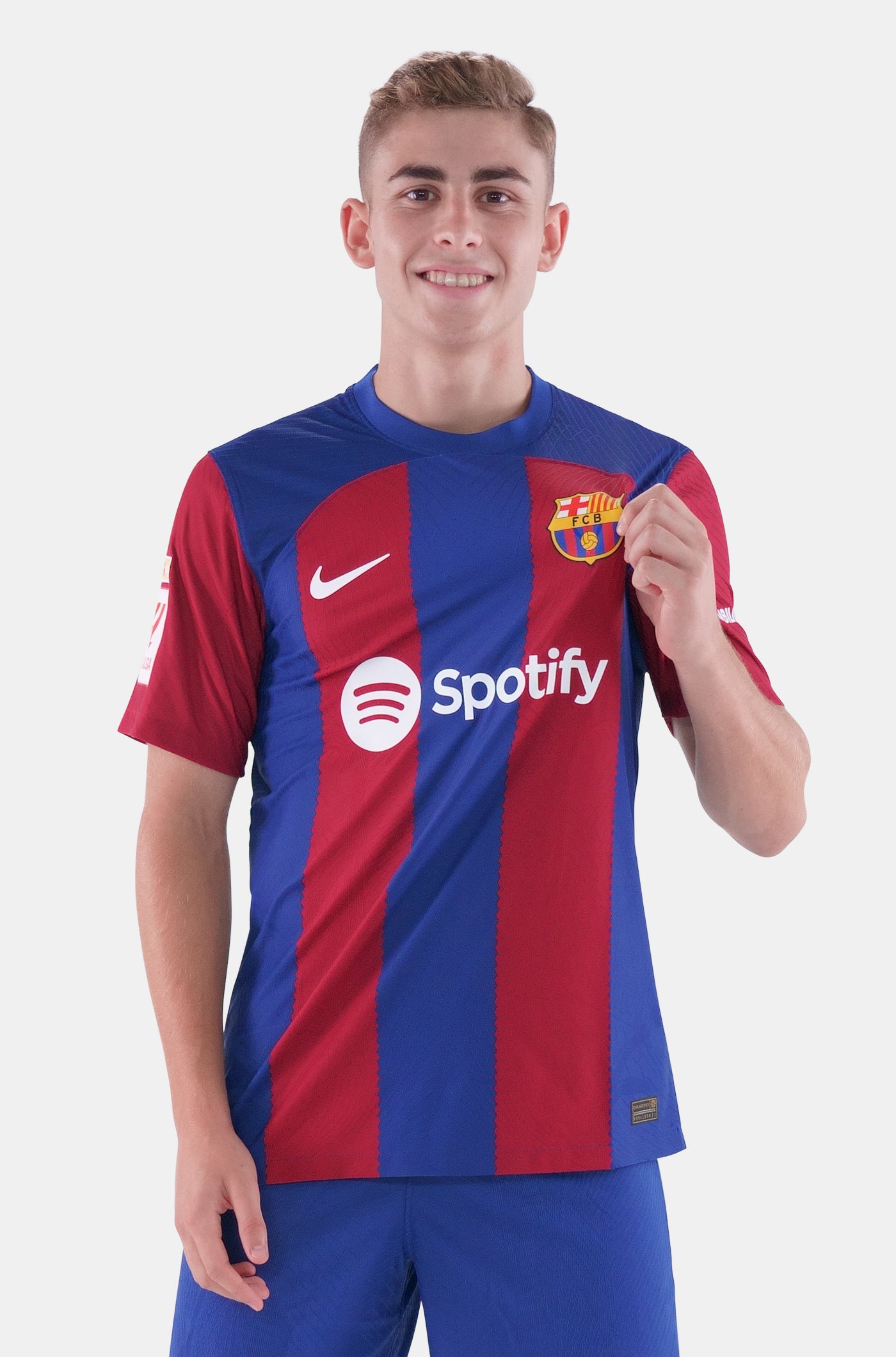 LFP FC Barcelona home shirt 23/24 Player's Edition - FERMÍN